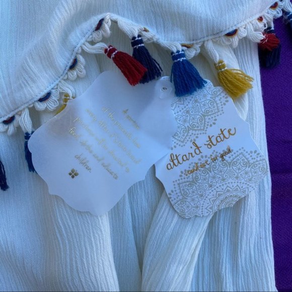 🚀SOLD🧨NWT Off the Shoulder Top by Altar'd State - Picture 5 of 7